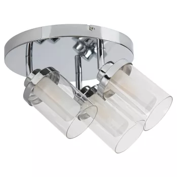   Rábalux 5088 AVIVA beltéri fürdőszobai lámpa króm színben, 3db G9 foglalattal, IP44 védettséggel ( Rábalux 5088 )