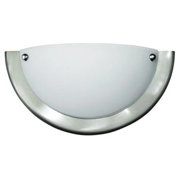   Rábalux 5181 UFO beltéri fali lámpa szatin króm színben, E27 foglalattal, IP20 védettséggel, 5 év garanciával ( Rábalux 5181 )