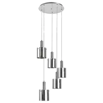   Rábalux 5251 DONATI beltéri függeszték króm színben, 5db E27 foglalattal, IP20 védettséggel ( Rábalux 5251 )