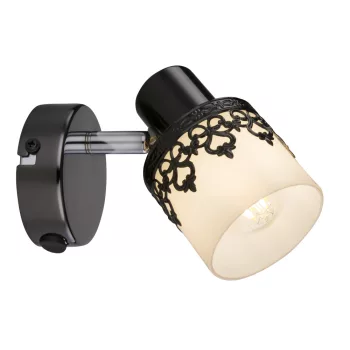   Rábalux 5341 LACEY beltéri spotlámpa fekete színben, E14 foglalattal, IP20 védettséggel ( Rábalux 5341 )