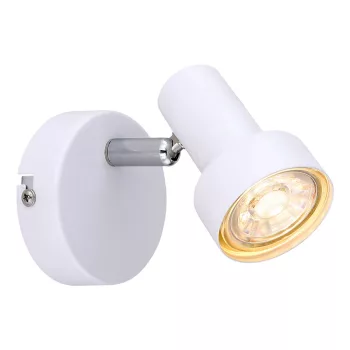   Rábalux 5354 KONRAD beltéri spotlámpa fehér színben, GU10 foglalattal, IP20 védettséggel ( Rábalux 5354 )