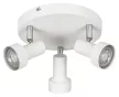 Rábalux 5356 KONRAD beltéri spotlámpa fehér színben, 3db GU10 foglalattal, IP20 védettséggel ( Rábalux 5356 )