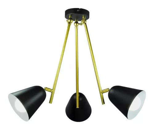 Rabalux Alder 5376 függeszték, fekete, 3x E14 (max 40 W) foglalat, IP20