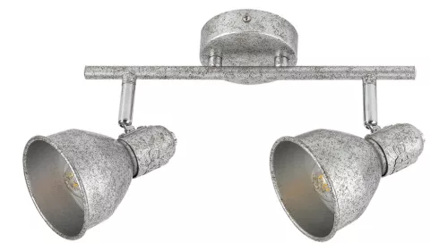 Rabalux Thelma 5387 spotlámpa, antik ezüst, 2x E14 (max 40 W) foglalat, IP20