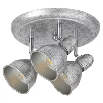 Rabalux Thelma 5388 spotlámpa, antik ezüst, 3x E14 (max 40 W) foglalat, IP20