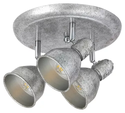 Rabalux Thelma 5388 spotlámpa, antik ezüst, 3x E14 (max 40 W) foglalat, IP20