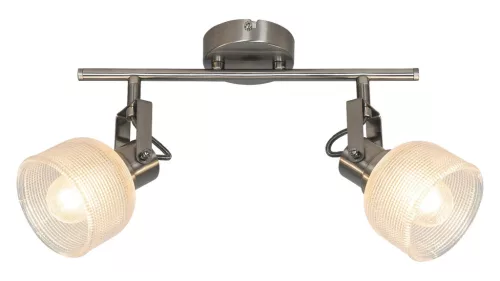 Rabalux Francis 5438 spotlámpa, szatin króm, 2x E14 (max 28 W) foglalat, IP20