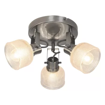 Rabalux Francis 5439 spotlámpa, szatin króm, 3x E14 (max 28 W) foglalat, IP20