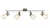 Rabalux Francis 5440 spotlámpa, szatin króm, 4x E14 (max 28 W) foglalat, IP20