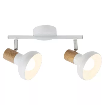   Rábalux 5944 HOLLY beltéri spotlámpa fehér színben, 2db E14 foglalattal, IP20 védettséggel ( Rábalux 5944 )