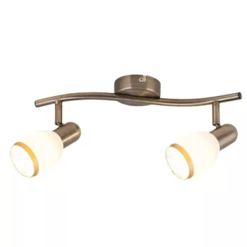   Rábalux 5971 ELITE beltéri spotlámpa bronz színben, 2db E14 foglalattal, IP20 védettséggel ( Rábalux 5971 )