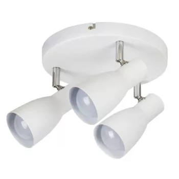   Rábalux 6028 EBONY beltéri spotlámpa fehér színben, 3db E27 foglalattal, IP20 védettséggel ( Rábalux 6028 )