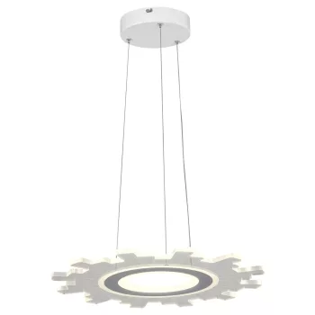 Rabalux Felicity 6210 függeszték, fehér, beépített LED 30 W, 2560 lm, 4000 K, IP20