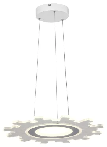 Rabalux Felicity 6210 függeszték, fehér, beépített LED 30 W, 2560 lm, 4000 K, IP20