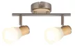 Rabalux Gavin 6487 spotlámpa, szatin króm, 2x E14 (max 40 W) foglalat, IP20