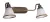 Rabalux Grando 6546 spotlámpa, bronz, 2x E14 (max 40 W) foglalat, IP20