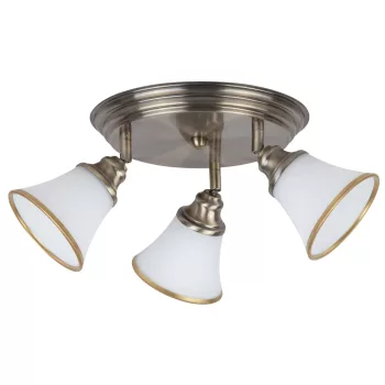   Rábalux 6548 GRANDO beltéri spotlámpa bronz színben, 3db E14 foglalattal, IP20 védettséggel ( Rábalux 6548 )