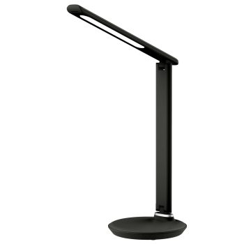   Rábalux 6980 OSIAS beltéri asztali lámpa fekete színben, 400 lm, 9W teljesítmény, 20000h élettartammal, IP20 védettséggel, 5 év garanciával, 2700-6500K ( Rábalux 6980 )