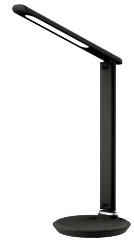 Rábalux 6980 OSIAS beltéri asztali lámpa fekete színben, 400 lm, 9W teljesítmény, 20000h élettartammal, IP20 védettséggel, 5 év garanciával, 2700-6500K ( Rábalux 6980 )