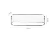 Rabalux LiTrack Line02N 70111 sínes lámpa, fekete, beépített LED 6 W, 300 lm, 4000 K, IP20