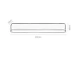 Rabalux LiTrack Line05N 70112 sínes lámpa, fekete, beépített LED 12 W, 650 lm, 4000 K, IP20