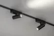 Rabalux LiTrack Spot03V 70125 sínes spotlámpa, fekete, beépített LED 5 W, 330 lm, 2700-5500 K, IP20
