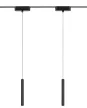 Rabalux LiTrack Pend.06V 70132 sínes függeszték, fekete, beépített LED 5 W, 200 lm, 2700-5500 K, IP20