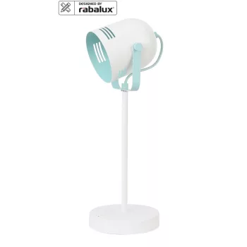 Rabalux Minuet 7015 asztali lámpa, fehér, 1x E14 (max 15 W) foglalat, IP20