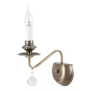 Rabalux Beatrice 7056 fali lámpa, antik bronz, 1x E14 (max 40 W) foglalat, IP20
