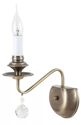 Rabalux Beatrice 7056 fali lámpa, antik bronz, 1x E14 (max 40 W) foglalat, IP20