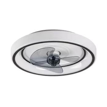   Rábalux 71009 HORACIO beltéri mennyezeti lámpa fekete színben, 5850 lm, 67W teljesítmény, 15000h élettartammal, IP20 védettséggel, 5 év garanciával, 3000-6000K ( Rábalux 71009 )