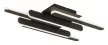 Rabalux Sindri 71050 mennyezeti lámpa, fekete, beépített LED 36 W, 1900 lm, 3000, 4000 K, IP20