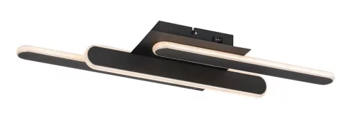 Rabalux Sindri 71051 mennyezeti lámpa, fekete, beépített LED 18 W, 950 lm, 3000, 4000 K, IP20
