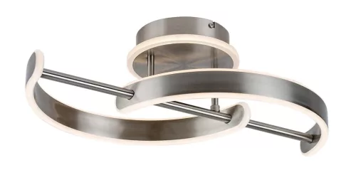 Rabalux Jarnelle 71052 mennyezeti lámpa, szatin króm, beépített LED 30 W, 2150 lm, 3000 K, IP20