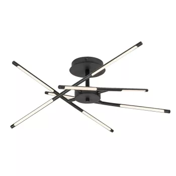 Rabalux Henli 71056 mennyezeti lámpa, fekete, beépített LED 30 W, 1300 lm, 3000 K, IP20