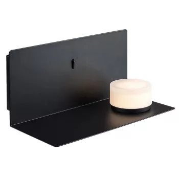 Rabalux Aranzo 71058 fali lámpa, fekete, beépített LED 6 W, 230 lm, 3000 K, IP20
