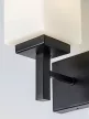 Rabalux Zenkai 71061 fali lámpa, matt fekete, 1x E14 (max 10 W) foglalat, IP44