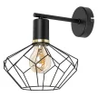 Rabalux Fran 71064 fali lámpa, matt fekete, 1x E27 (max 40 W) foglalat, IP20