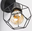 Rabalux Fran 71065 fali lámpa, matt fekete, 1x E27 (max 40 W) foglalat, IP20