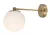 Rabalux Kiara 71081 fali lámpa, arany, 1x E27 (max 35 W) foglalat, IP20