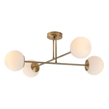 Rabalux Kiara 71082 mennyezeti lámpa, arany, 4x E27 (max 35 W) foglalat, IP20