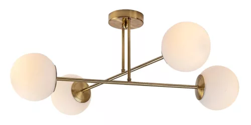 Rabalux Kiara 71082 mennyezeti lámpa, arany, 4x E27 (max 35 W) foglalat, IP20