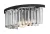 Rabalux Eloisa 71092 fali lámpa, fekete, 1x E27 (max 25 W) foglalat, IP20