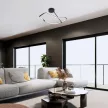 Rabalux Mirossi 71094 mennyezeti lámpa, fekete, beépített LED 38 W, 2240 lm, 4000 K, IP20