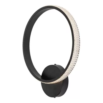 Rabalux Grete 71095 fali lámpa, fekete, beépített LED 15 W, 1150 lm, 3000 K, IP20