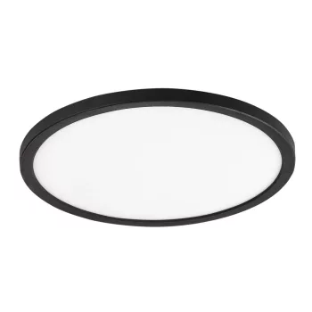 Rabalux Gonzalo 71096 beépíthető lámpa, fekete, beépített LED 24 W, 1600 lm, 3000,4000,6000 K, IP20