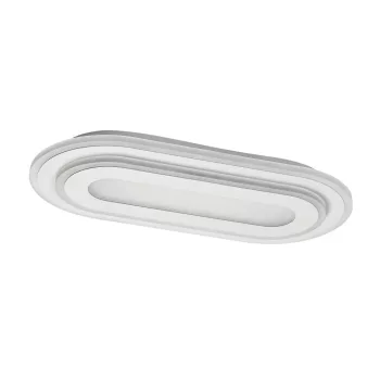   Rábalux 71110 PRUE beltéri mennyezeti lámpa fehér színben, 2460 lm, 40W teljesítmény, 15000h élettartammal, IP20 védettséggel, 5 év garanciával, 3000+6000K ( Rábalux 71110 )