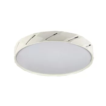   Rábalux 71119 NESSIRA beltéri mennyezeti lámpa matt fehér színben, 1400 lm, 25W teljesítmény, 15000h élettartammal, IP20 védettséggel, 5 év garanciával, 3000K ( Rábalux 71119 )