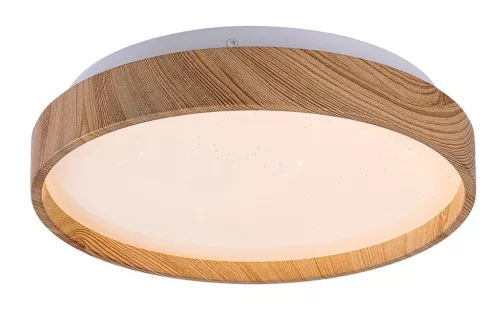 Rabalux Leana2 71143 mennyezeti lámpa, bükk, beépített LED 12 W, 730 lm, 3000 K, IP20