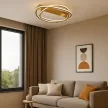 Rabalux Kallira 71280 mennyezeti lámpa, arany, beépített LED 72 W, 3800 lm, 3000 K, IP20